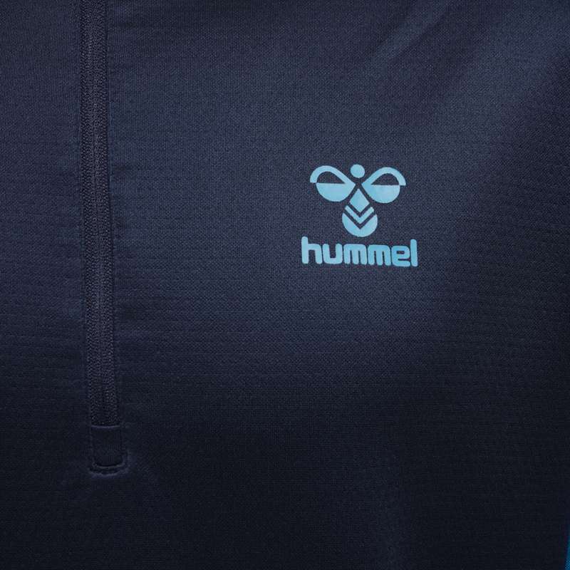 Hummel Ongrid 1/2 Zip Poly Sweat Sweatshirt Herren Navy | 074333-723