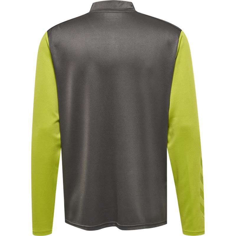 Hummel Ongrid 1/2 Zip Poly Sweat Sweatshirt Herren Grau | 293697-689