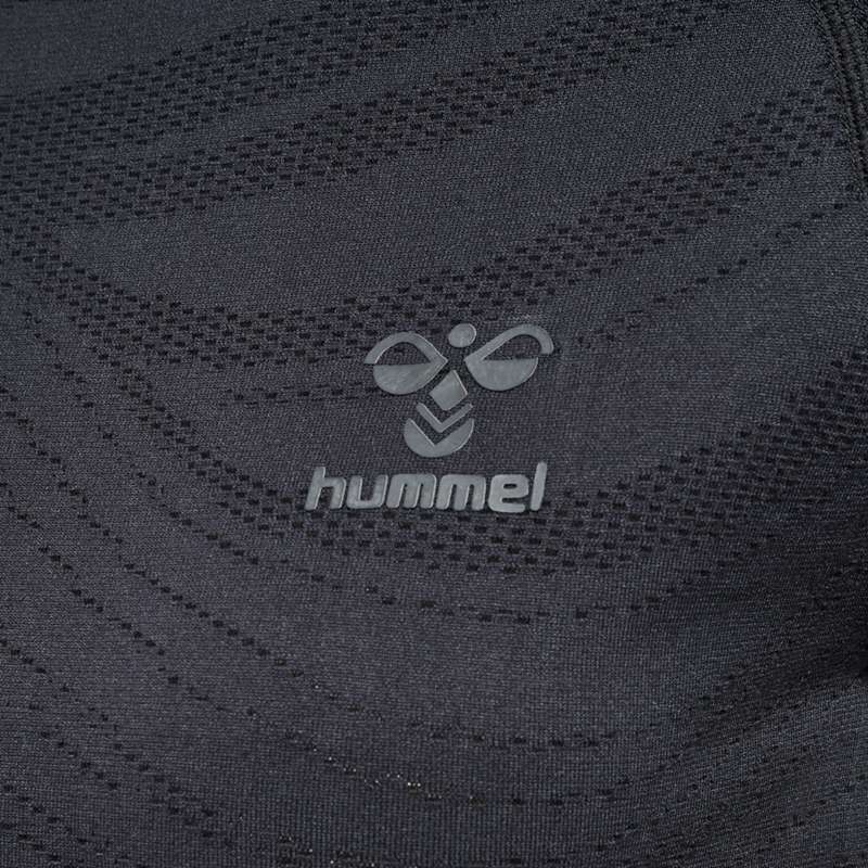 Hummel Ongrid Seamless L/S Wo T-shirts Damen Schwarz | 017875-608
