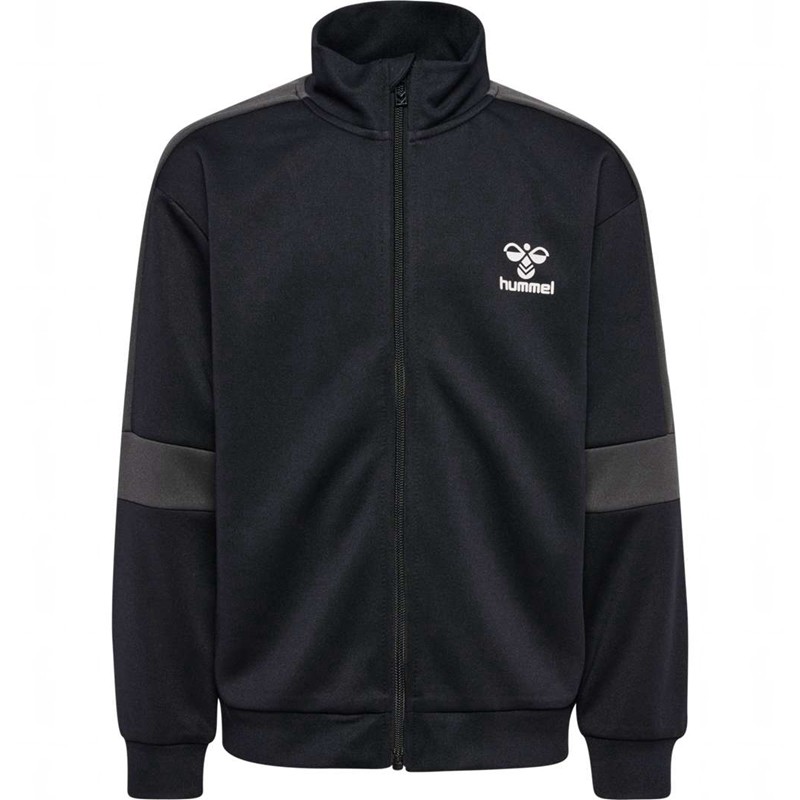Hummel Orton Zip Jacken Kinder Schwarz | 773282-523