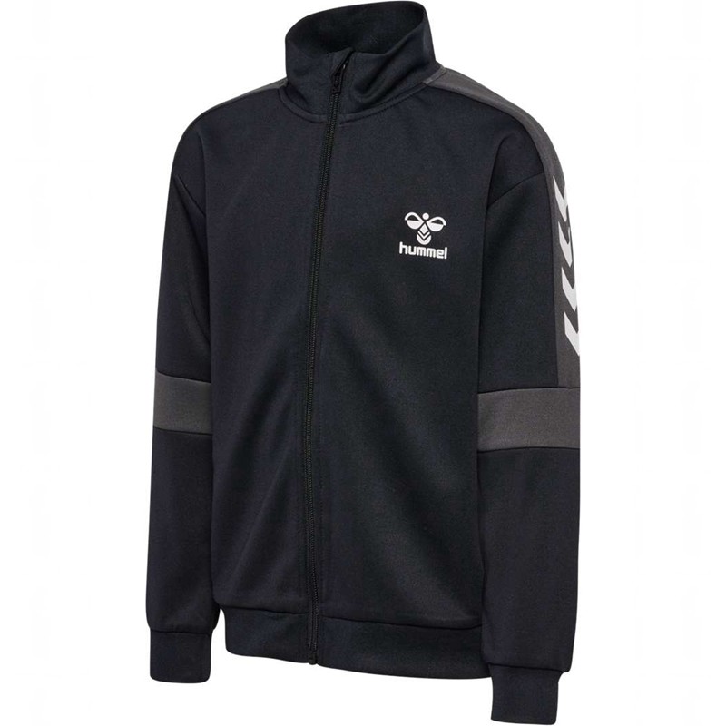 Hummel Orton Zip Jacken Kinder Schwarz | 773282-523