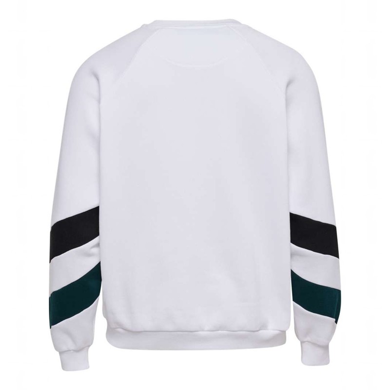Hummel Oversized Crew Sportswear Sweatshirt Herren Weiß | 719942-680
