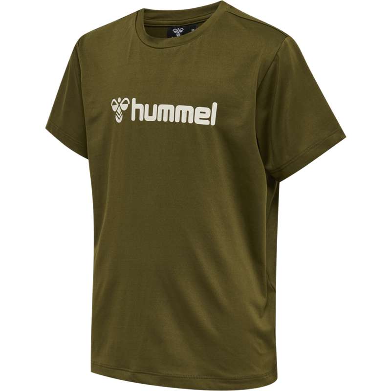 Hummel Plag Shorts Sets Kinder Olivgrün | 255260-092