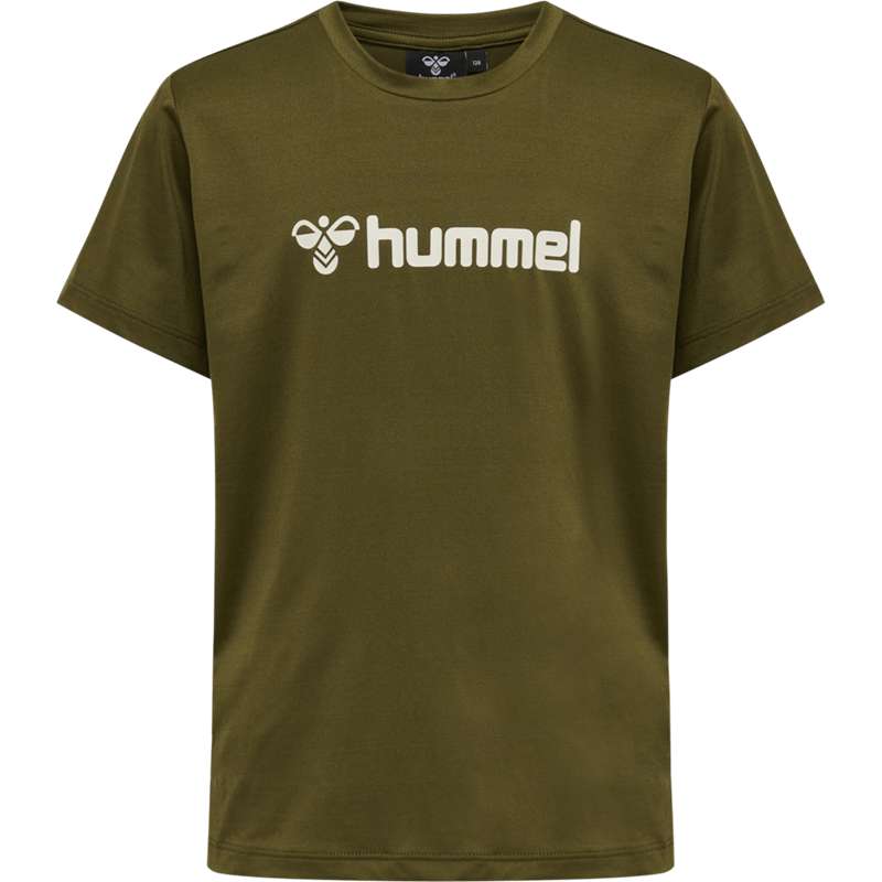 Hummel Plag Shorts Sets Kinder Olivgrün | 255260-092