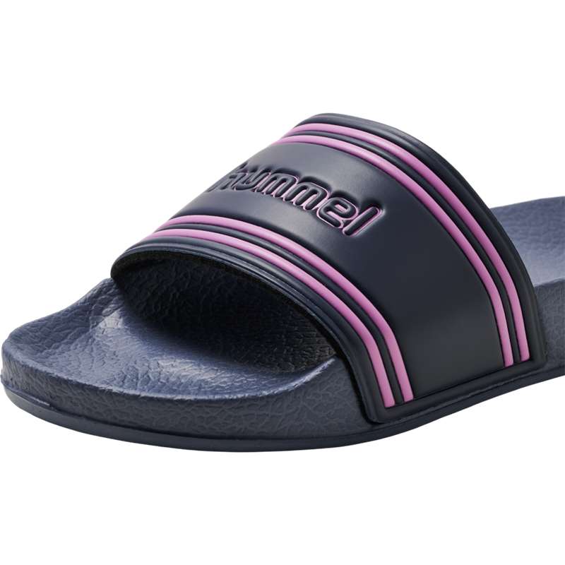 Hummel Pool Jr Pantoletten Kinder Schwarz | 698507-288