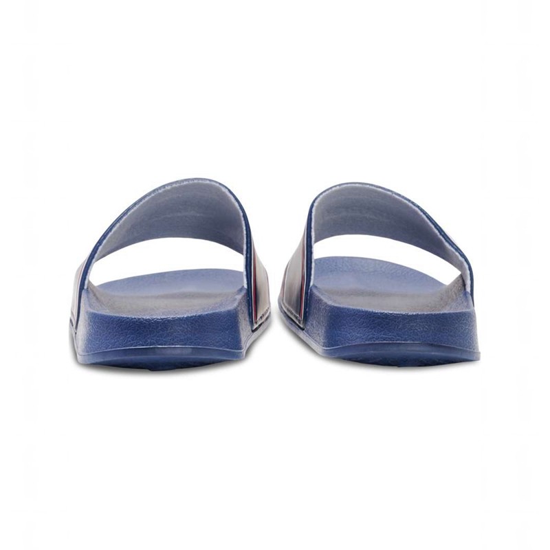 Hummel Pool Retro Pantoletten Herren Navy | 108260-372