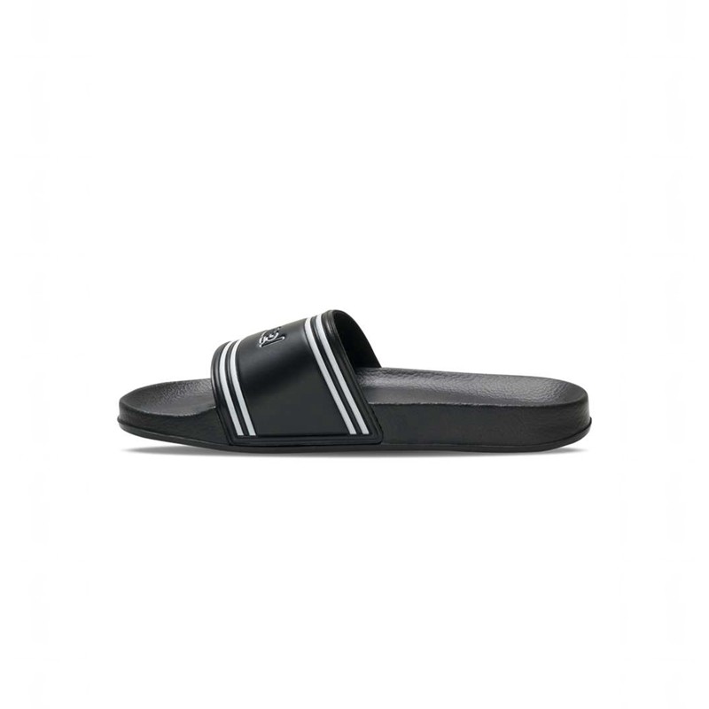 Hummel Pool Retro Pantoletten Herren Schwarz | 507850-079