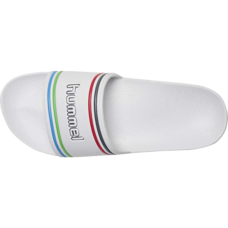 Hummel Pool Retro Pantoletten Herren Weiß | 749989-631