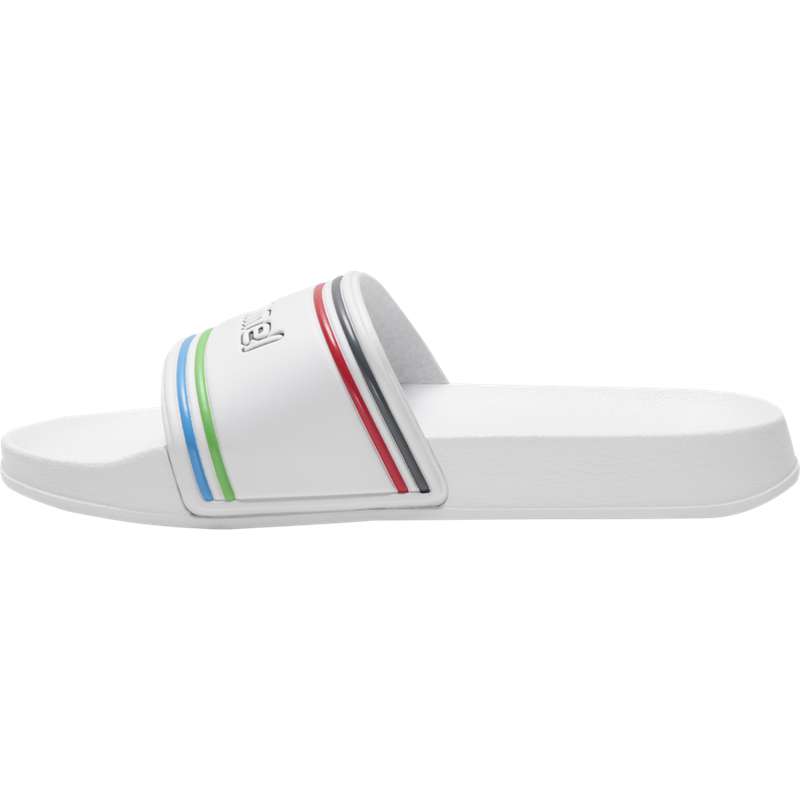 Hummel Pool Retro Pantoletten Herren Weiß | 749989-631