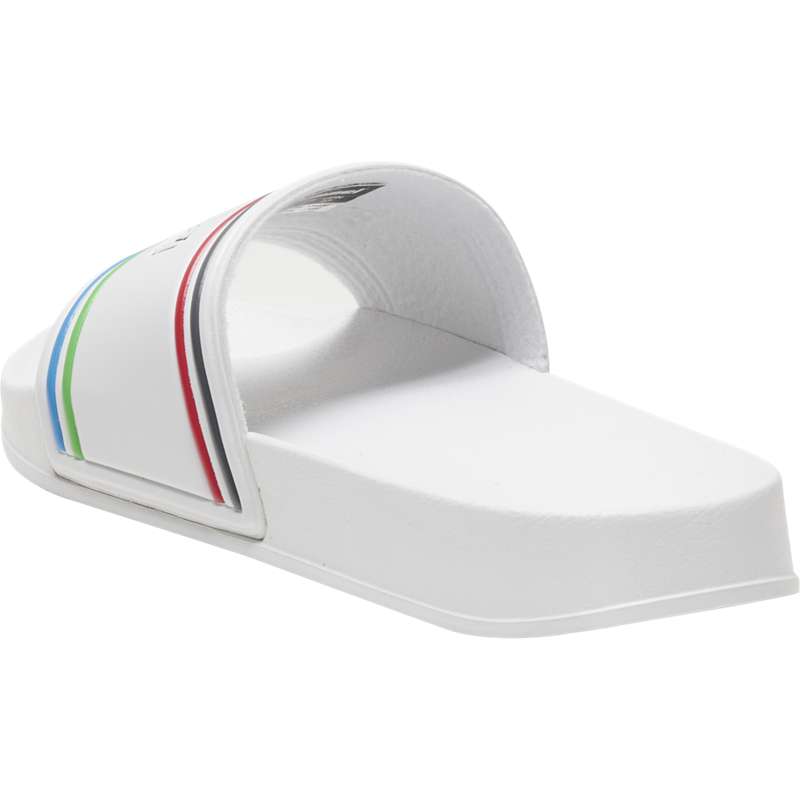 Hummel Pool Retro Pantoletten Herren Weiß | 749989-631