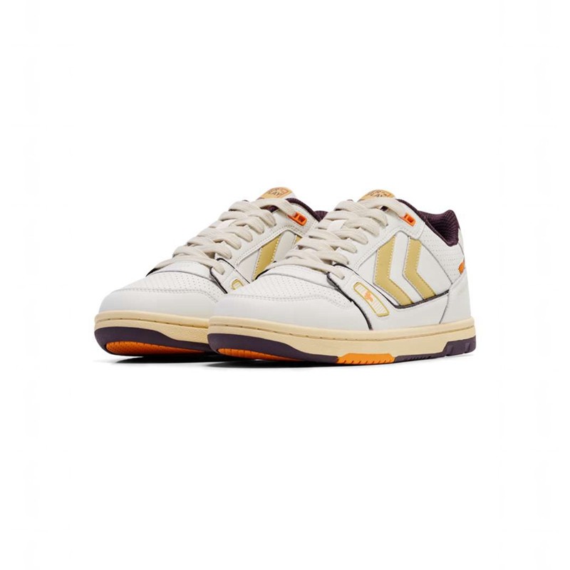 Hummel Power Play Lx-e Ap2 Sneakers Damen Weiß | 615009-310