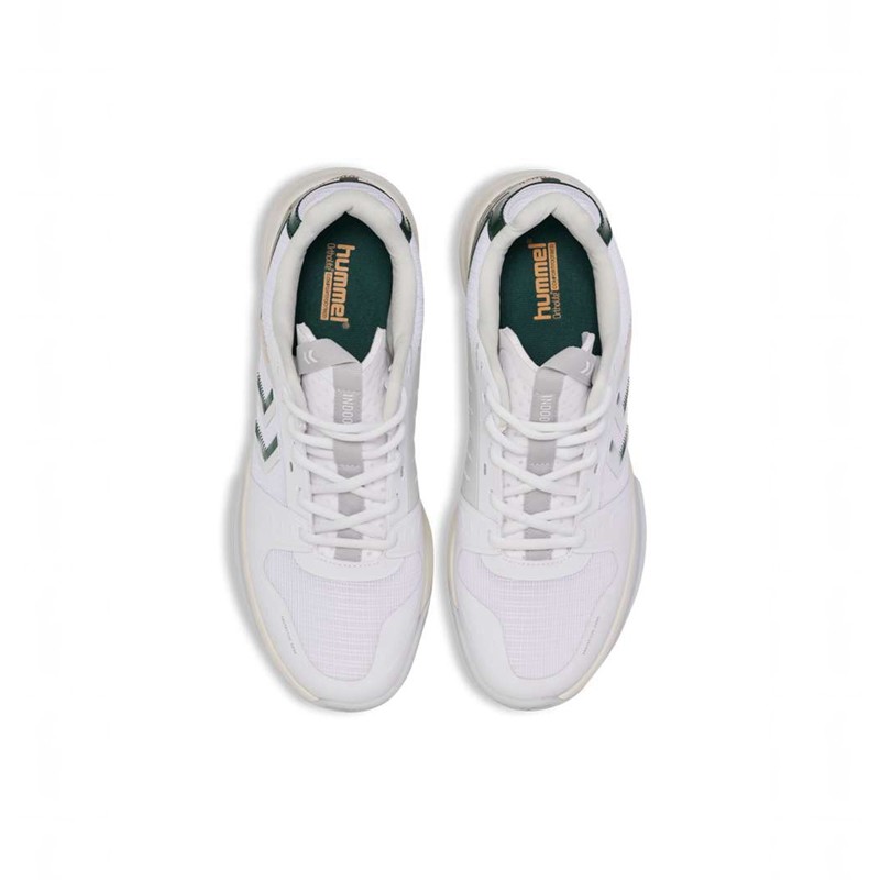 Hummel Power Play Pro Hallenschuhe Damen Weiß | 767721-263