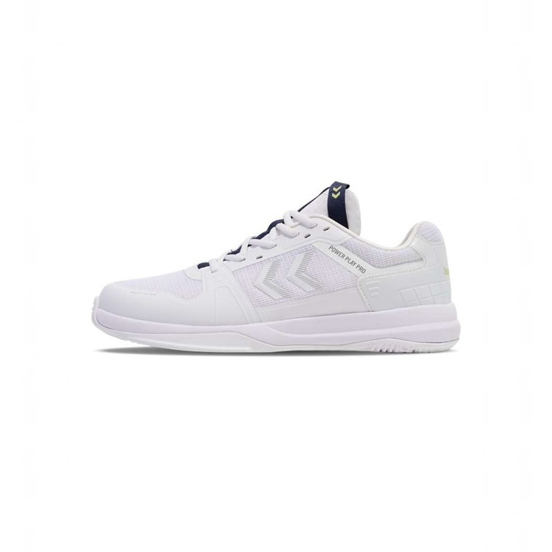 Hummel Power Play Pro Hallenschuhe Herren Weiß | 003482-529