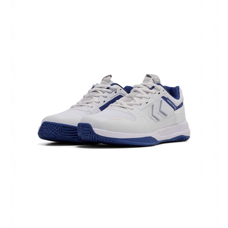 Hummel Power Play Pro Hallenschuhe Herren Weiß | 589766-328