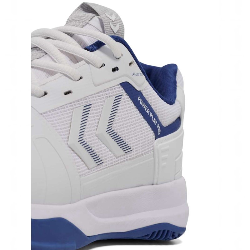 Hummel Power Play Pro Hallenschuhe Herren Weiß | 589766-328
