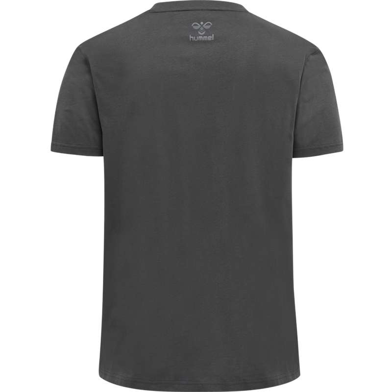 Hummel Pro Grid Cotton S/S Sportbekleidung Herren Grau | 178191-055