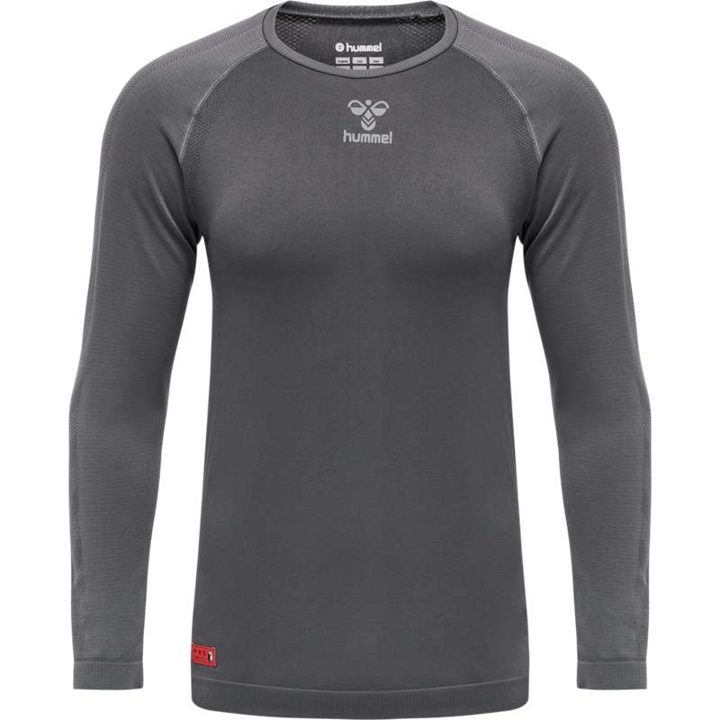 Hummel Pro Grid Seamless L/S Grundschicht Herren Grau | 545181-724