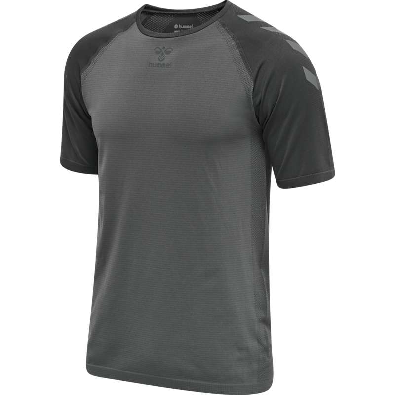 Hummel Pro Grid Seamless S/S Grundschicht Herren Grau | 624859-867