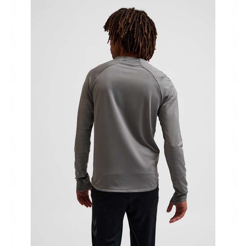 Hummel Pro Training Crew Sweat Sweatshirt Herren Grau | 981910-721