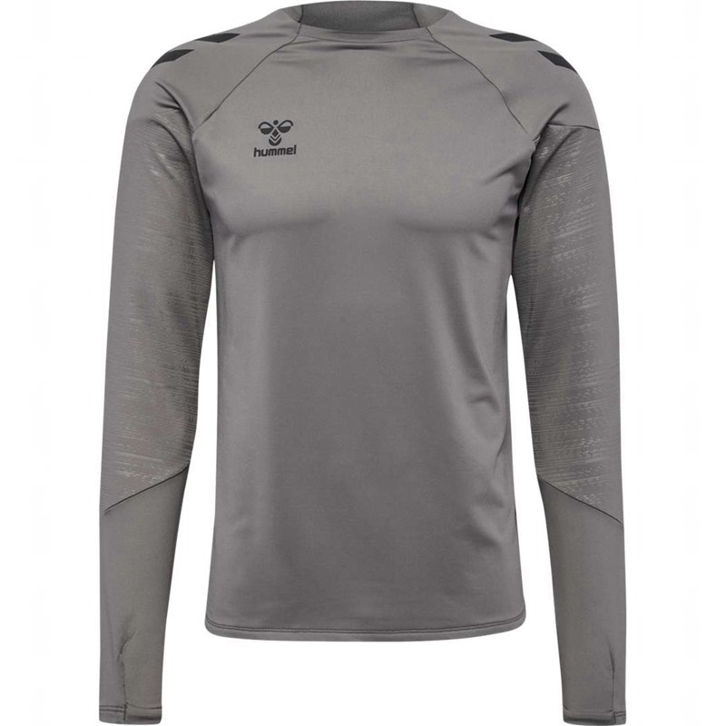 Hummel Pro Training Crew Sweat Sweatshirt Herren Grau | 981910-721