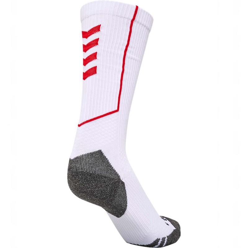Hummel Pro Trainings High Socken Herren Weiß | 610778-910
