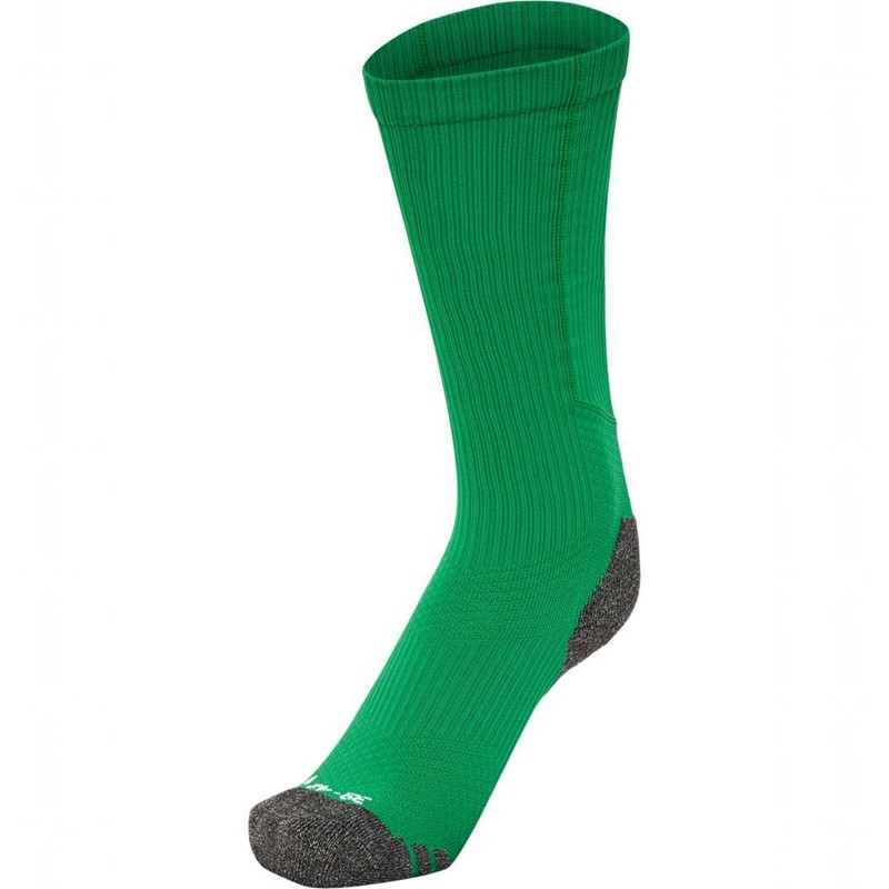 Hummel Pro Trainings High Socken Herren Grün | 191605-857