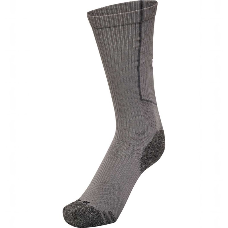 Hummel Pro Trainings High Socken Herren Grau | 826303-223