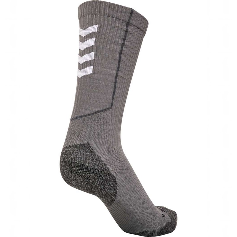 Hummel Pro Trainings High Socken Herren Grau | 826303-223