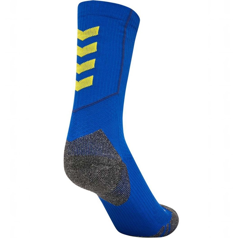 Hummel Pro Trainings Low Socken Herren Blau | 918159-969