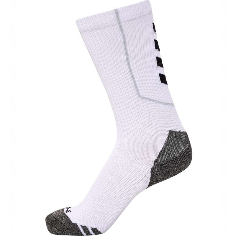 Hummel Pro Trainings Low Socken Herren Weiß | 403312-334