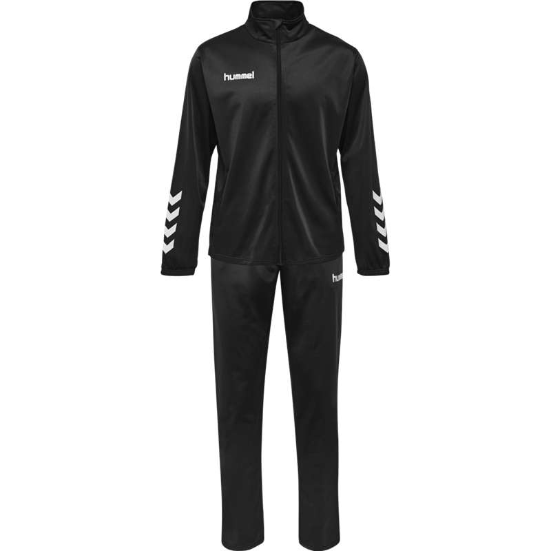 Hummel Promo Poly Suit Polo Shirts Kinder Schwarz | 280022-963