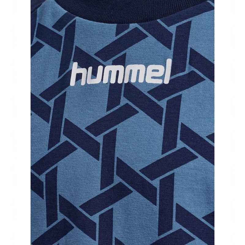 Hummel Ps L/S T-shirts Kinder Blau | 407141-474