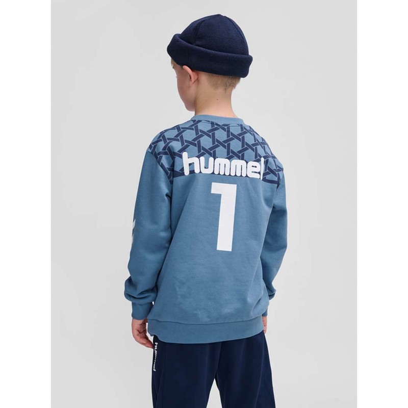 Hummel Ps Sweatshirts Kinder Blau | 073978-390