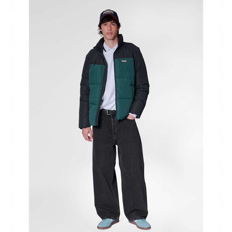Hummel Puff Short Sportswear Jacken Herren Grün | 916159-657