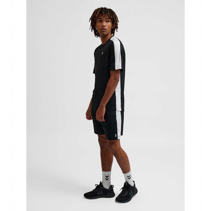 Hummel Pulse Contrast Sets Herren Schwarz | 259359-621