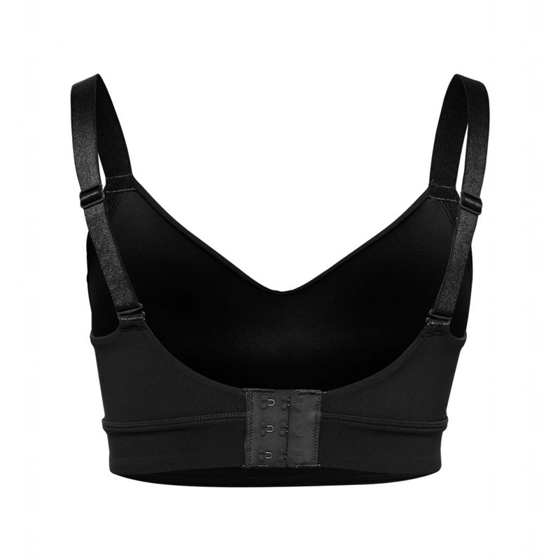 Hummel Pulse High Support Sport BH Damen Schwarz | 967425-456