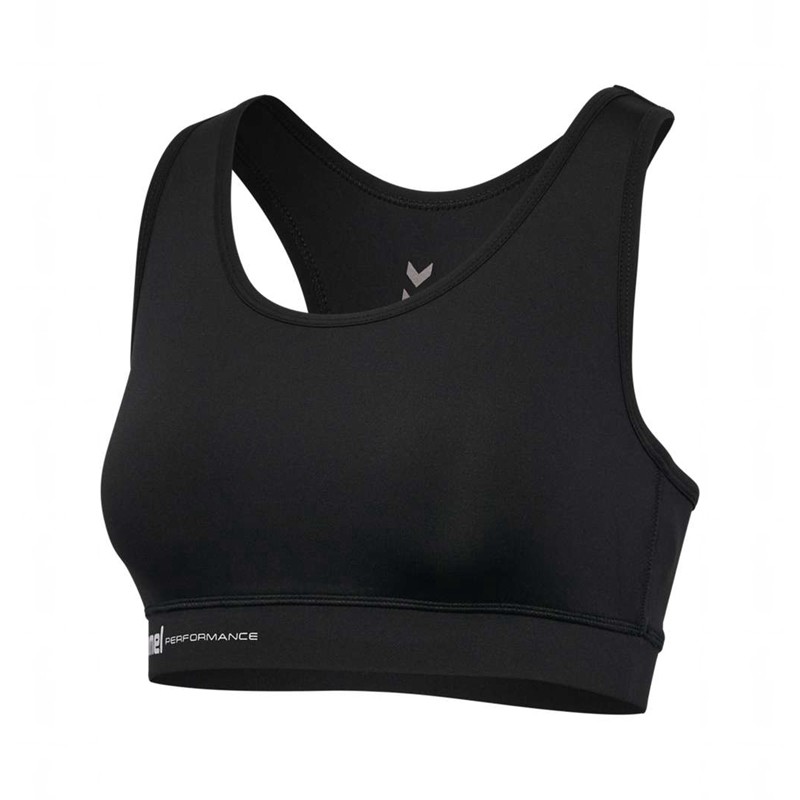Hummel Pulse Light Support Sport BH Damen Schwarz | 009073-397