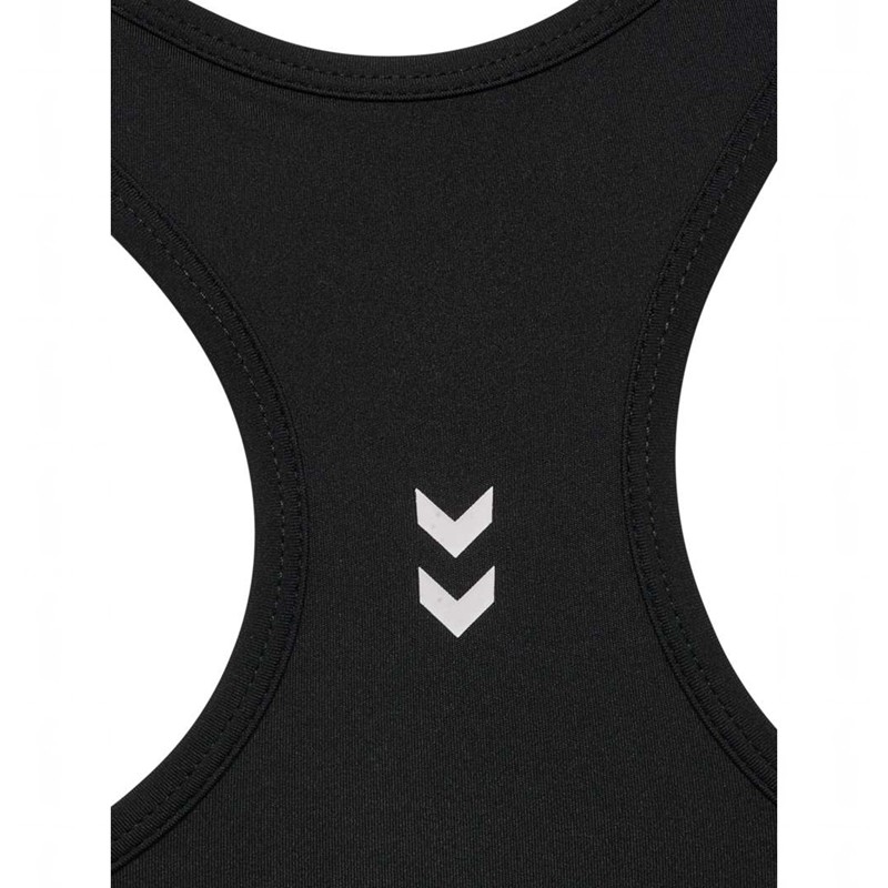 Hummel Pulse Light Support Sport BH Damen Schwarz | 009073-397