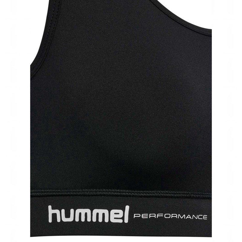 Hummel Pulse Light Support Sport BH Damen Schwarz | 009073-397
