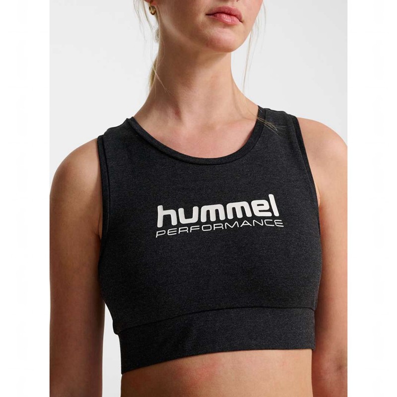 Hummel Pulse Logo Light Support Socken Damen Schwarz | 013394-082