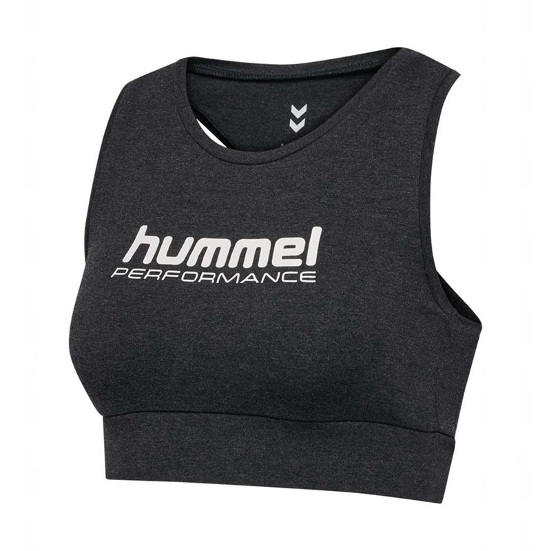 Hummel Pulse Logo Light Support Socken Damen Schwarz | 013394-082