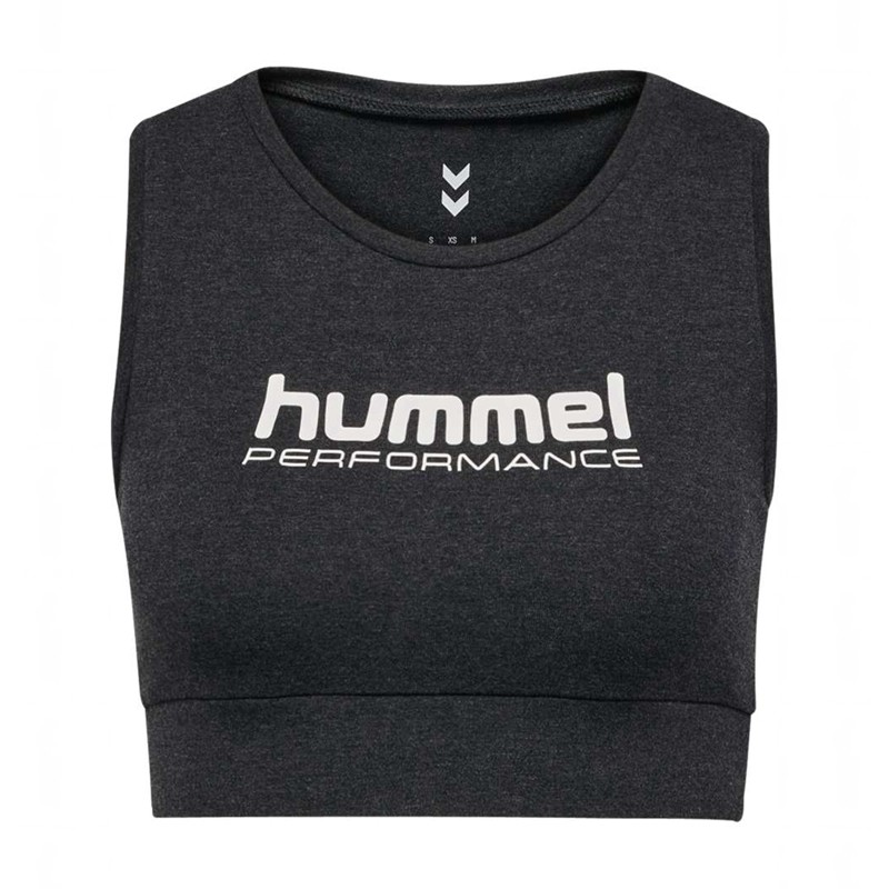 Hummel Pulse Logo Light Support Socken Damen Schwarz | 013394-082