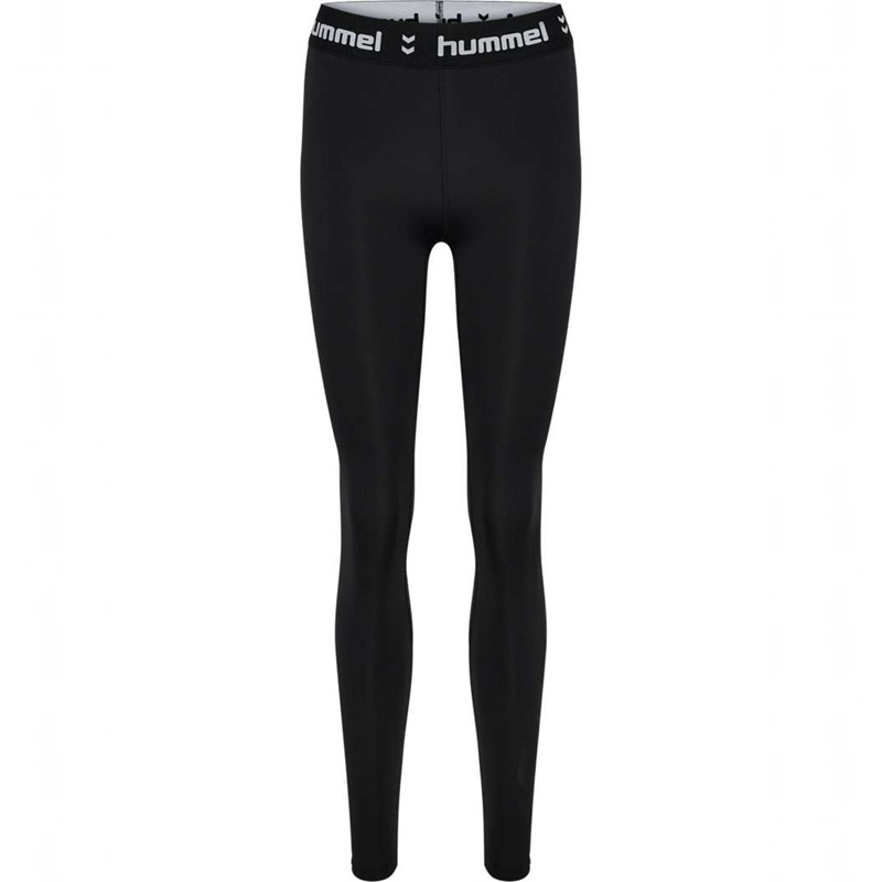 Hummel Pulse Mid Waist Polo Shirts Damen Schwarz | 619002-728
