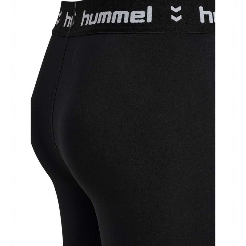 Hummel Pulse Mid Waist Polo Shirts Damen Schwarz | 619002-728