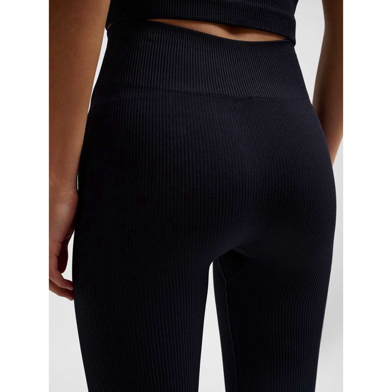 Hummel Pulse Seamless Rib Mw Strumpfhose Damen Schwarz | 249012-968