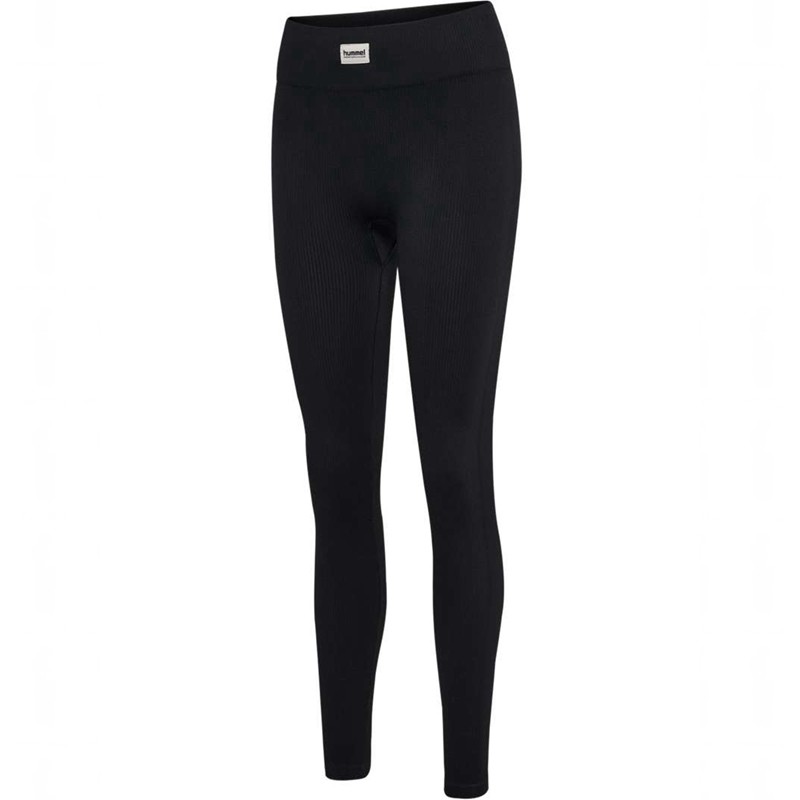 Hummel Pulse Seamless Rib Mw Strumpfhose Damen Schwarz | 249012-968