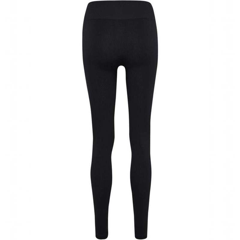 Hummel Pulse Seamless Rib Mw Strumpfhose Damen Schwarz | 249012-968