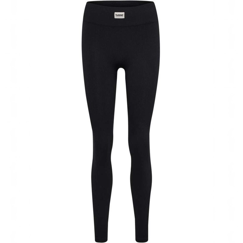 Hummel Pulse Seamless Rib Mw Strumpfhose Damen Schwarz | 249012-968