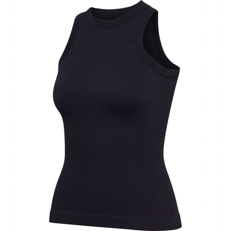 Hummel Pulse Seamless Rib W Hoodie Damen Schwarz | 701528-590