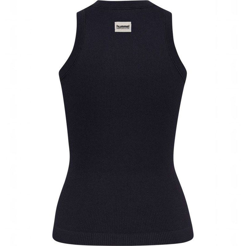 Hummel Pulse Seamless Rib W Hoodie Damen Schwarz | 701528-590